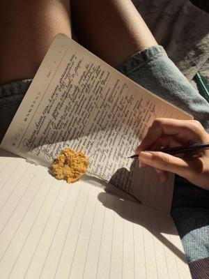 Entre tinta y pensamientos