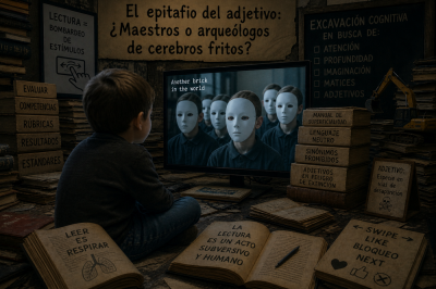 De la revoluci&oacute;n sentimental al ocaso del adjetivo: &iquest;maestros o arque&oacute;logos de cerebros fritos?